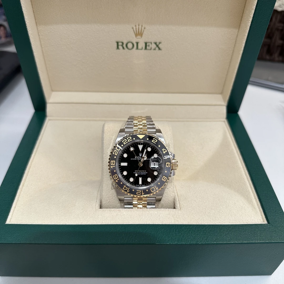 未使用 Rolex/劳力士 一表一友/126713/皮蛋圈/25年全套