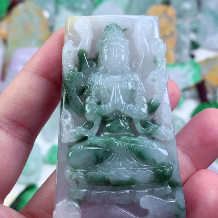 吊坠(不含链)未镶嵌翡翠