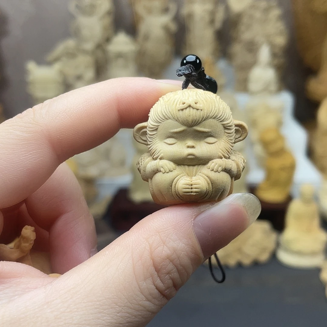 黄杨木黄杨木材质摆件手把件