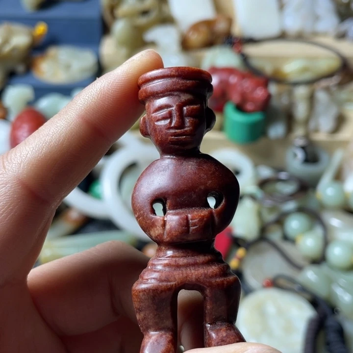 和田玉未镶嵌吊坠(不含链)