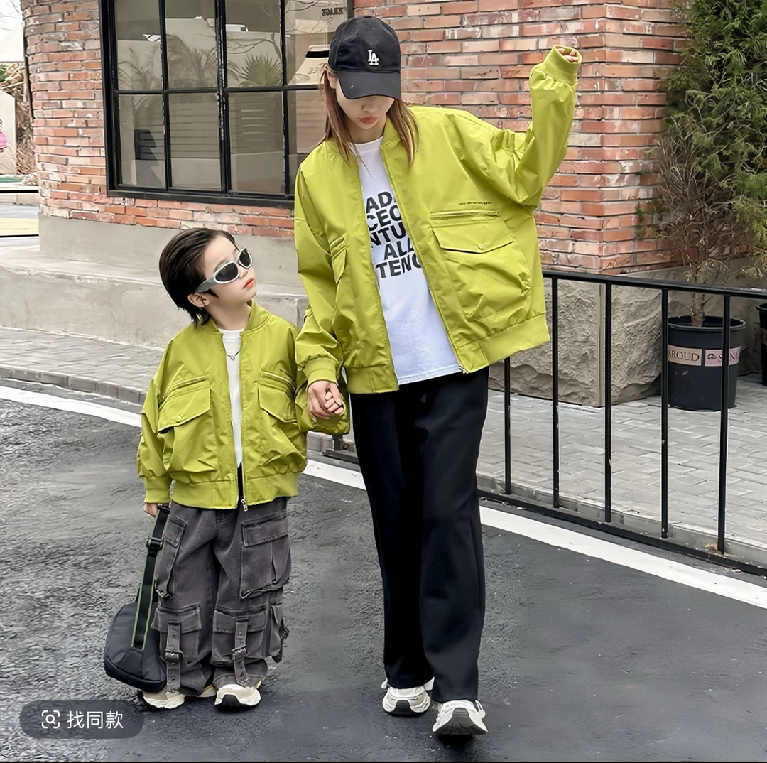 【T三防冲锋衣】秋季新品男童时尚棒球服装透气韩版防水免洗韩版