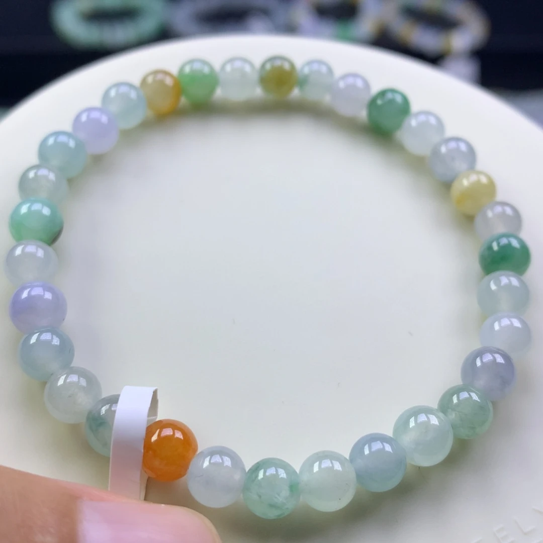 未镶嵌手串翡翠卡5.8