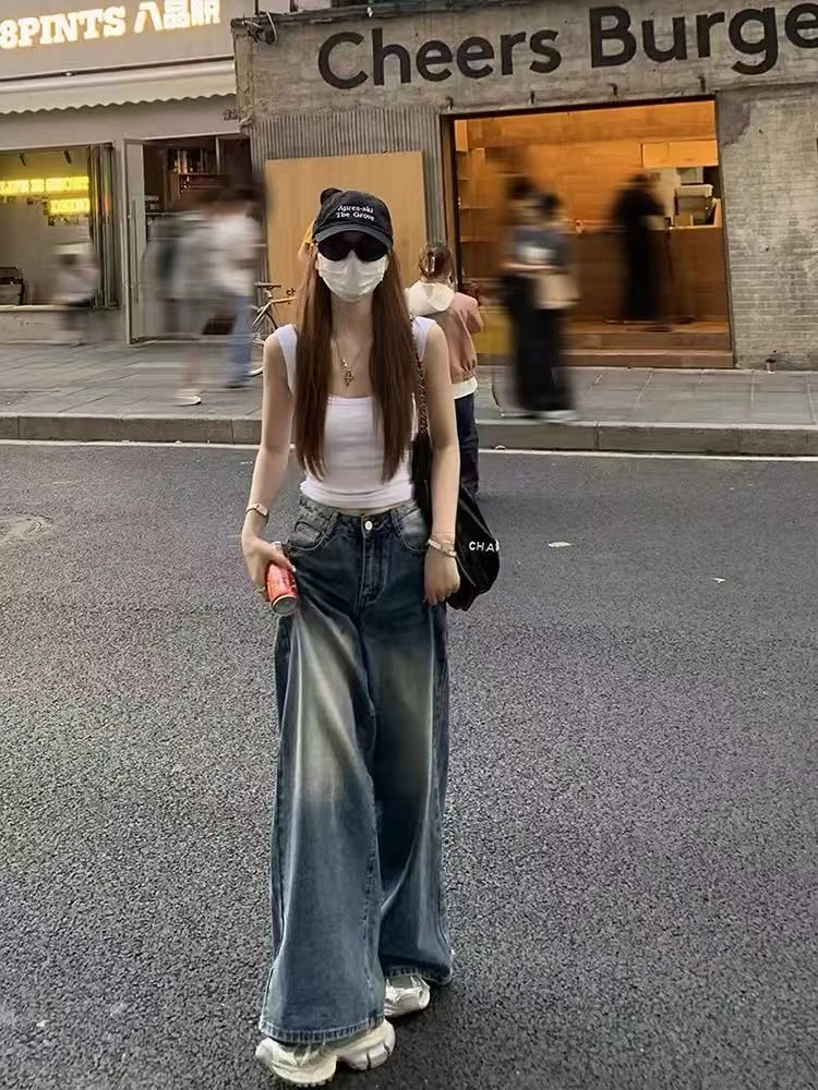 2025春季阔腿 喇叭 直筒裤显瘦