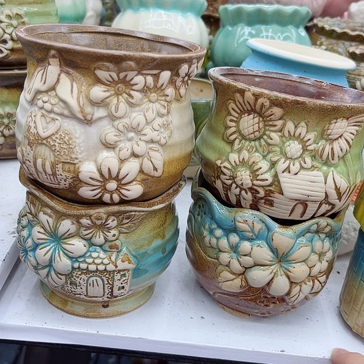 多肉绿植陶瓷花盆