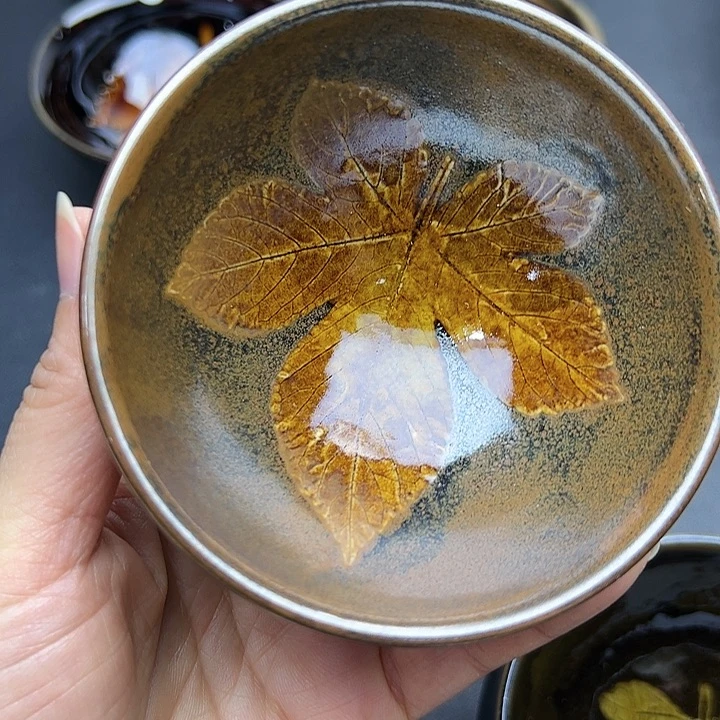 茶盏建窑建盏主人杯