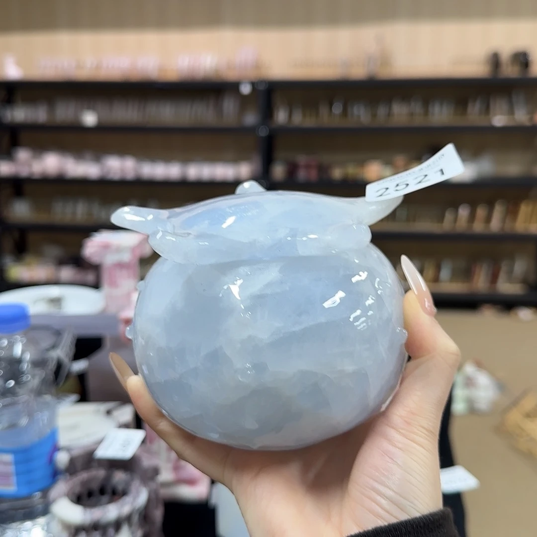 蓝水晶海星罐2521