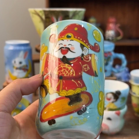 炉景德镇釉下手绘陶瓷