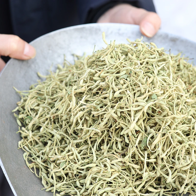金银花100g河南道地货新货无熏硫野生养生茶叶金银花泡茶