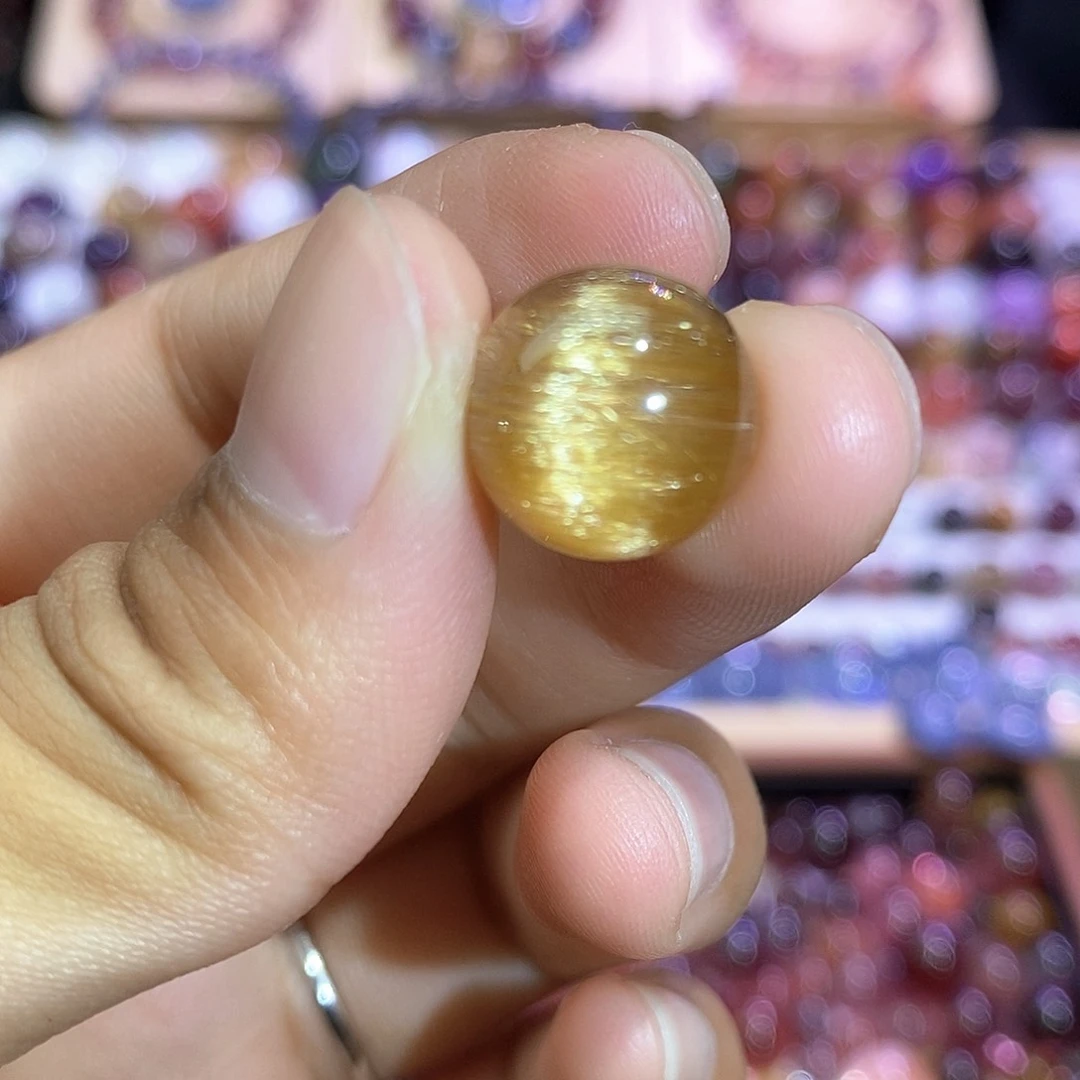 水晶珠宝半成品未镶嵌发晶13