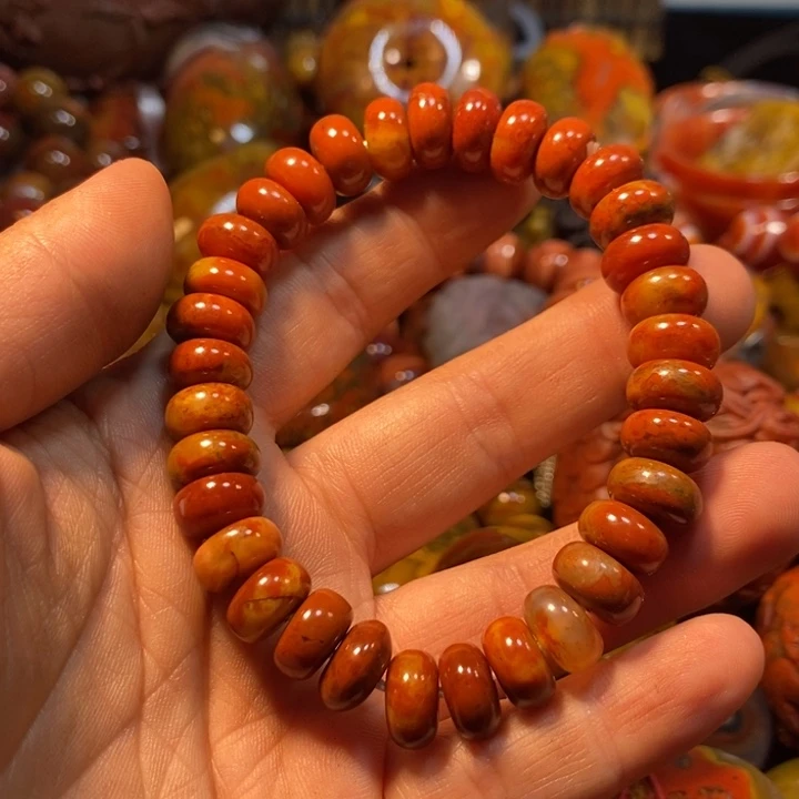 我***旧玛瑙/玉髓手链未镶嵌