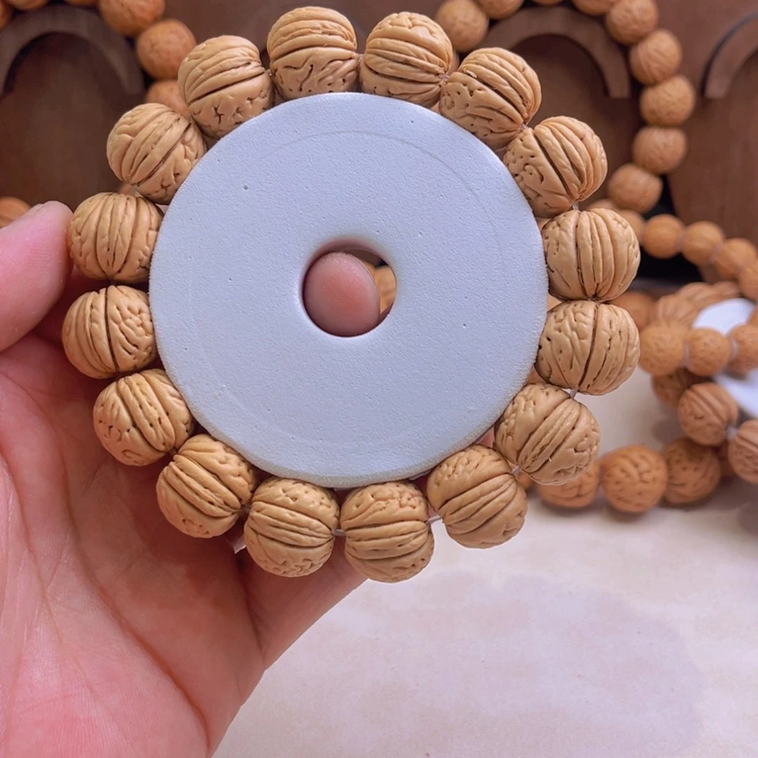 桃核手串窄*桃核苹果园18