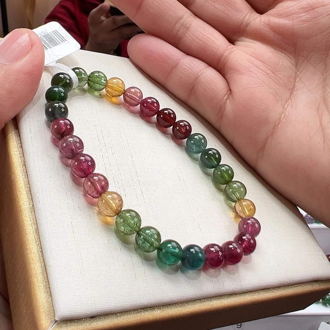 手串碧玺未镶嵌6.3nmmmmmmmmm