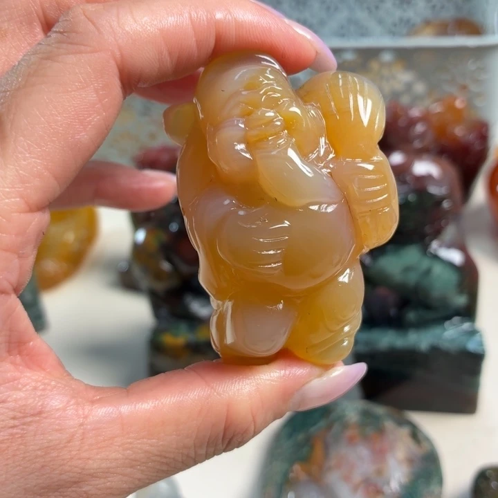 玛瑙/玉髓未镶嵌吊坠(不含链)