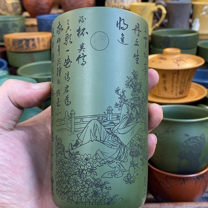 【闪购商品】紫砂杯子宜兴全手工紫砂杯