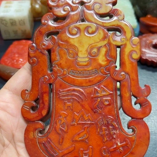 吊坠白玉菩提把件