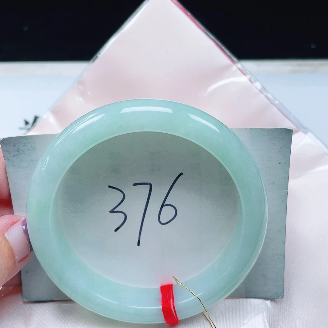 翡翠未镶嵌手镯缅甸翡翠57+