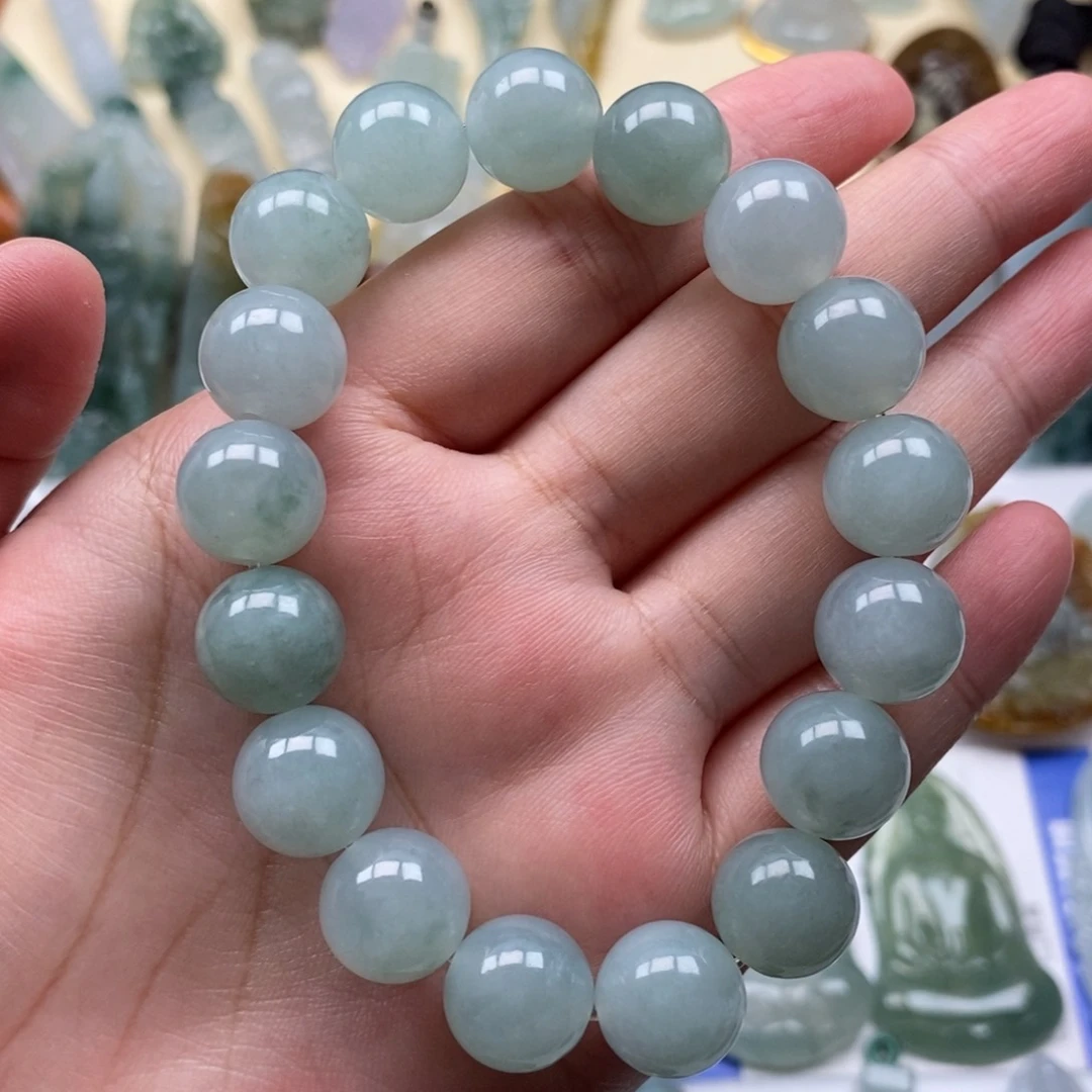 颈饰未镶嵌翡翠手串