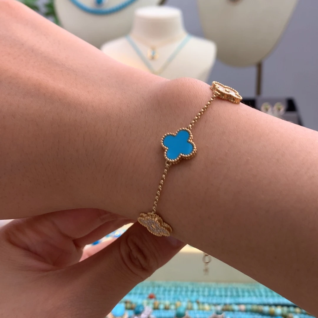 未镶嵌绿松石手链