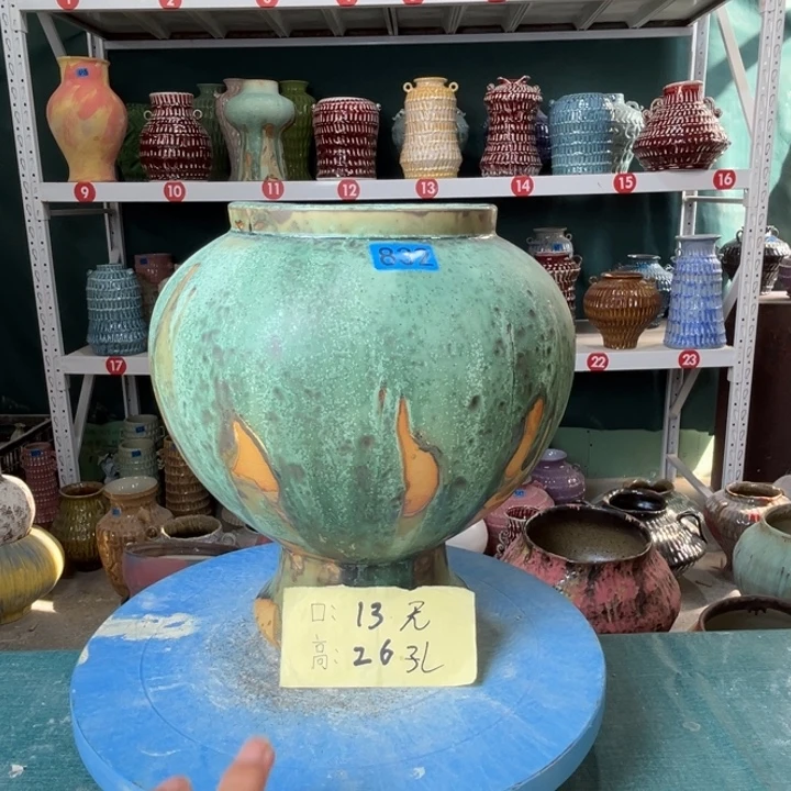 景德镇陶瓷花盆花器832