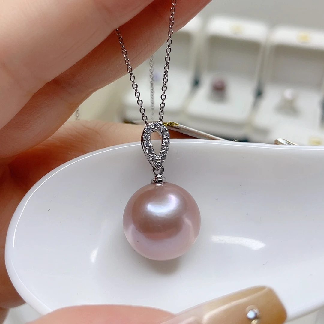 合金淡水珍珠颈饰