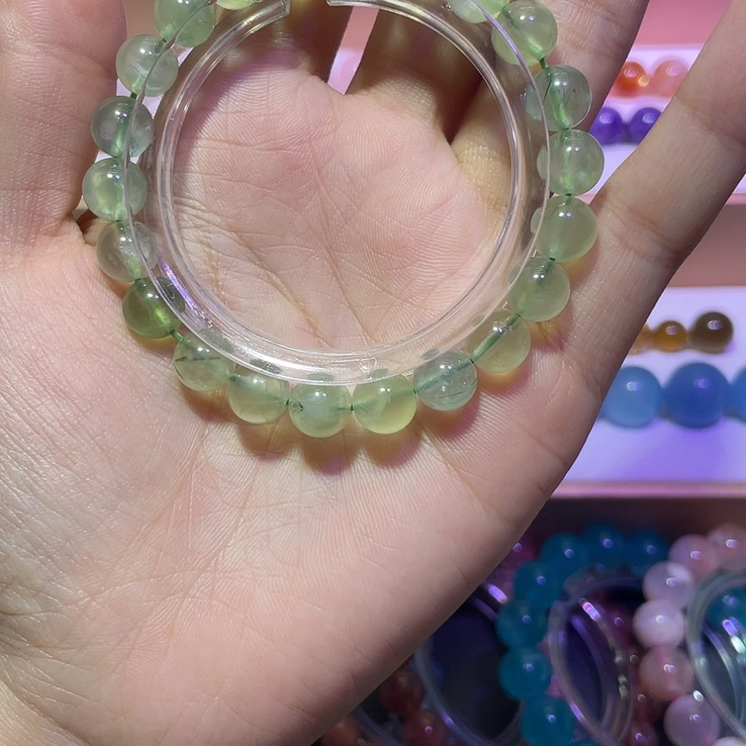 葡萄石未镶嵌手串8mm