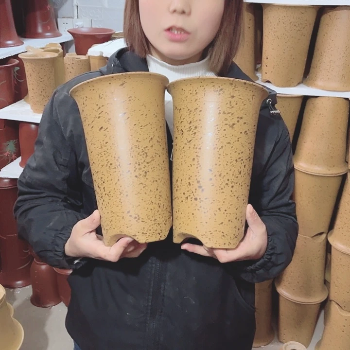 紫砂花盆宜兴紫砂花盆