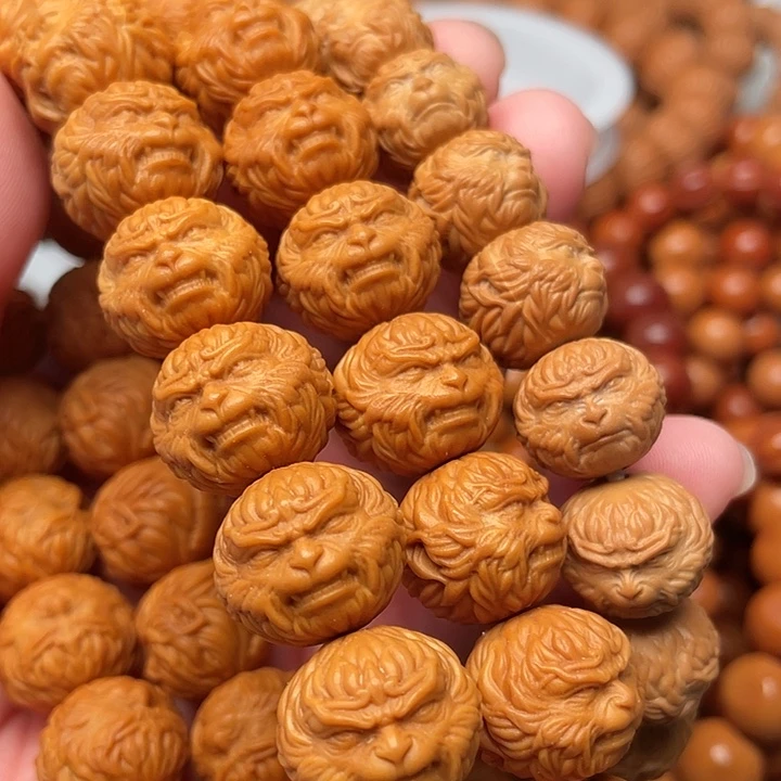 猴头核桃手串用****8黑