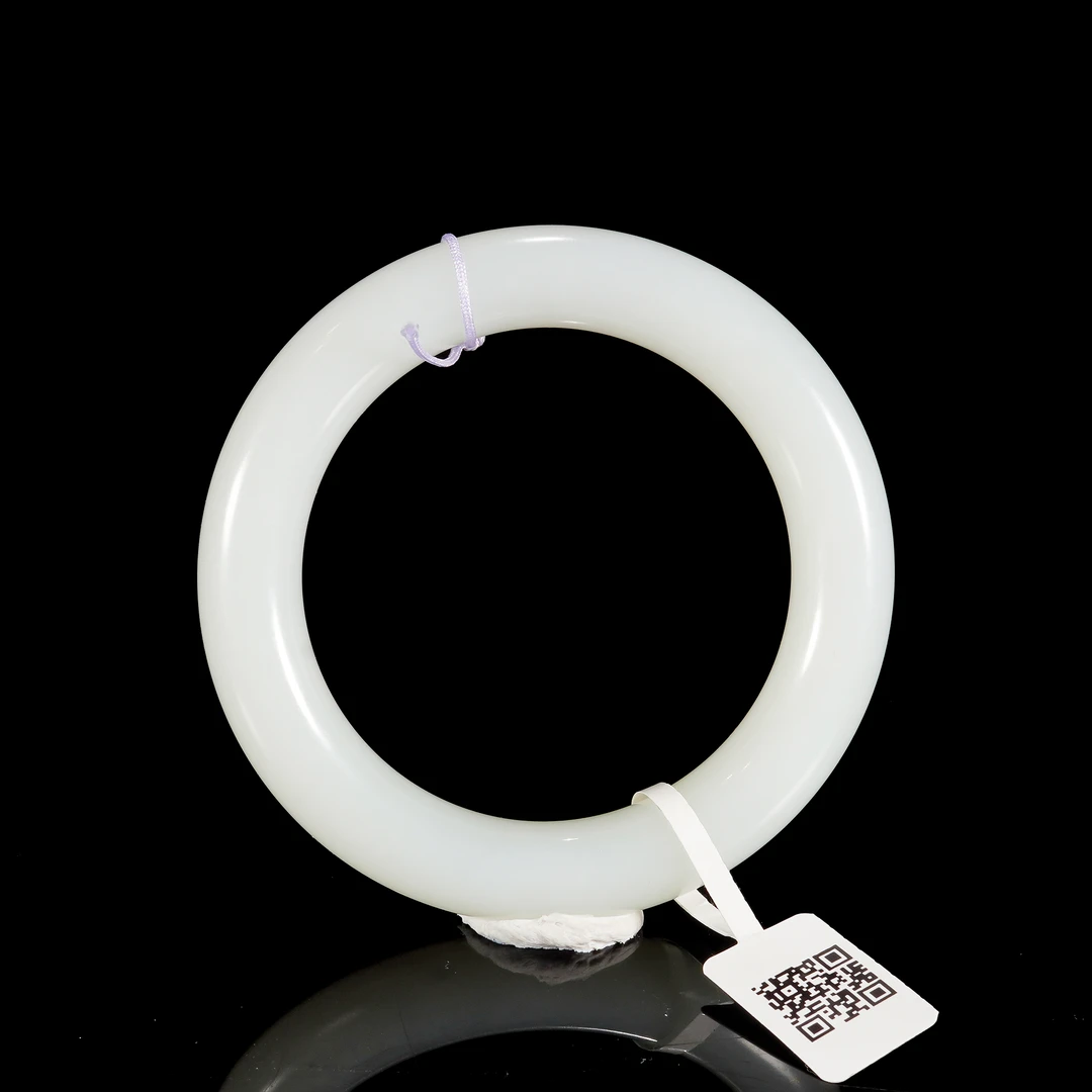 LOT.039羊脂白玉手镯/X3207