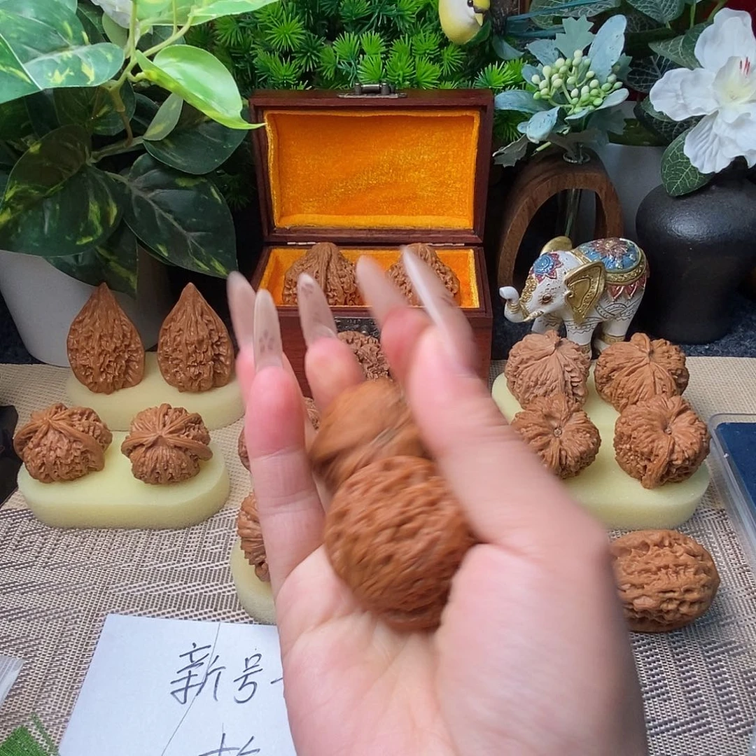 诸***顺文玩核桃把件861磨盘……