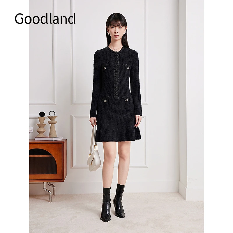 Goodland美地2025秋季新款连衣裙LC35306307