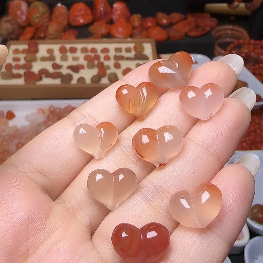 南红玛瑙未镶嵌颈饰
