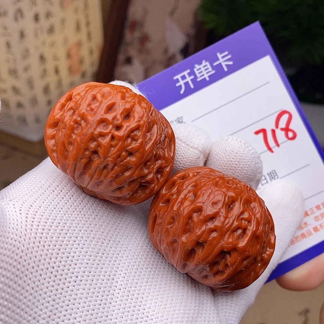 文玩核桃把件39铁锤718