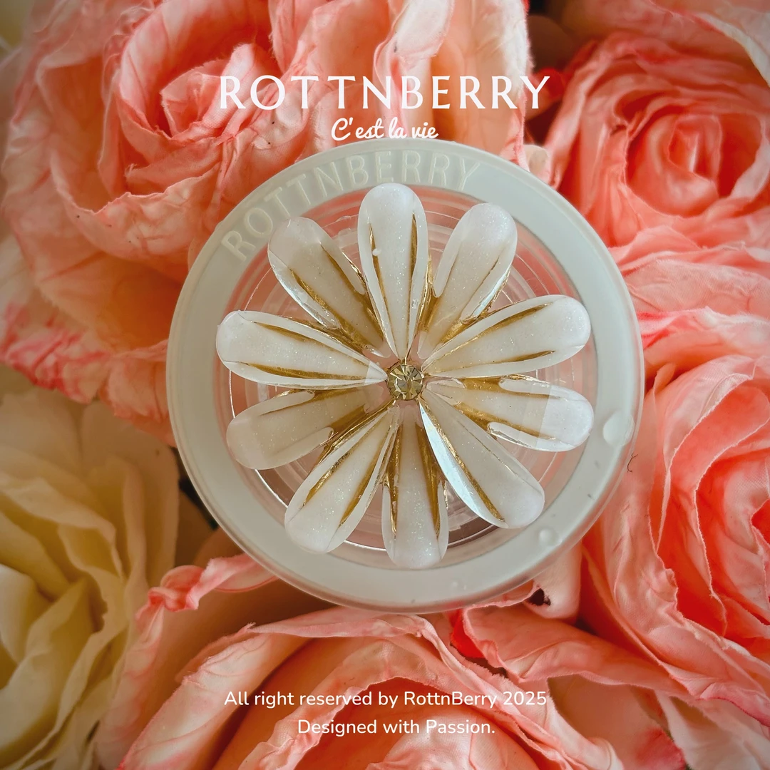 RottnBerry ·  “小雏菊与钻” 手机支架/蝴蝶结浮雕工艺轻薄