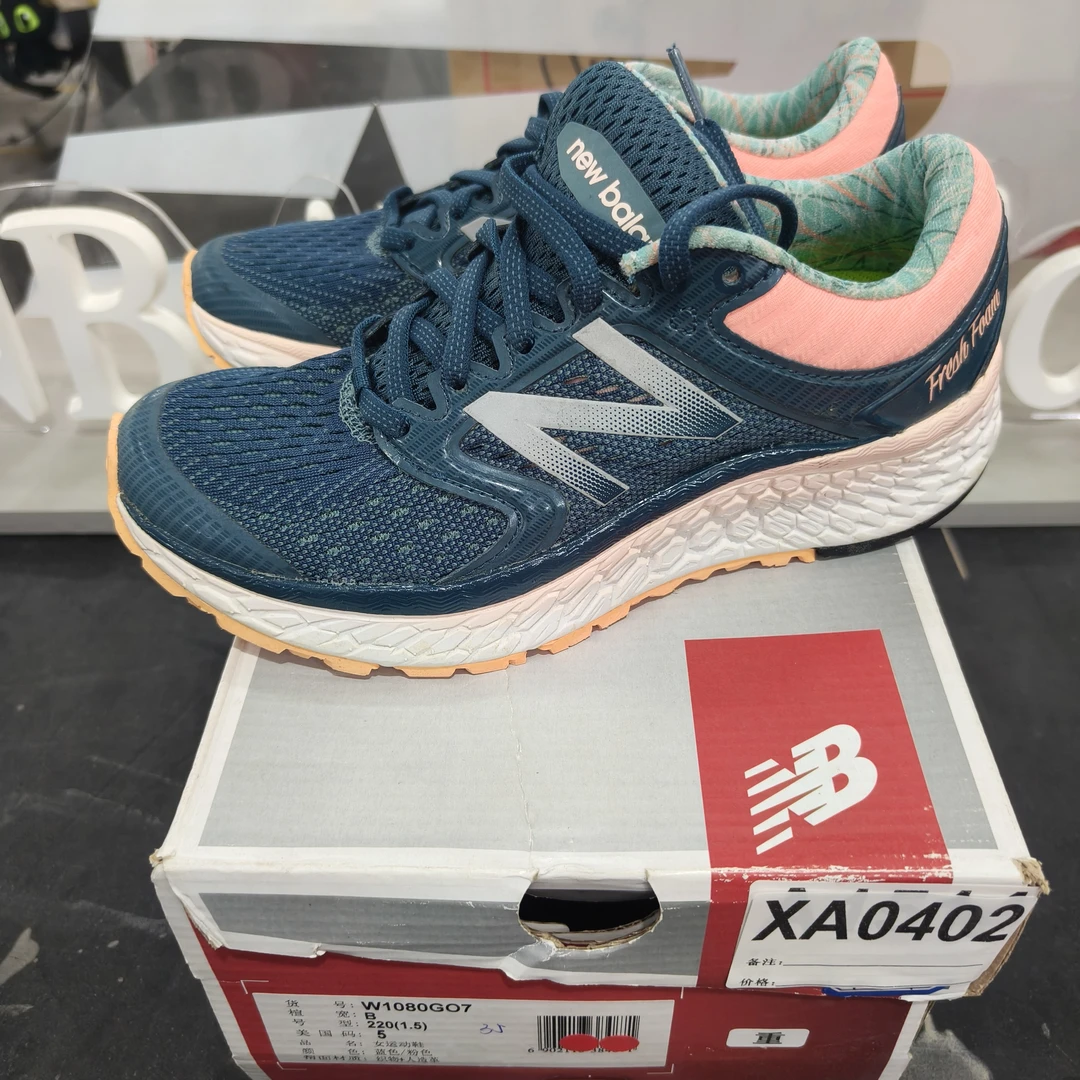 清仓 XA0402 NEW BALANCE W1080GO7 35码鞋子直播微瑕疵无售后