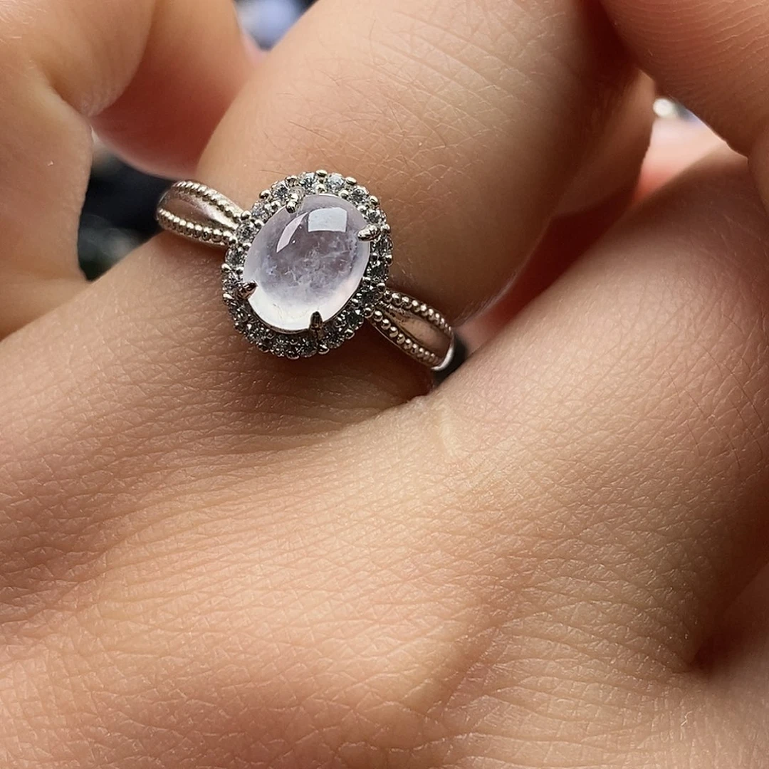 翡翠未镶嵌戒指翡翠