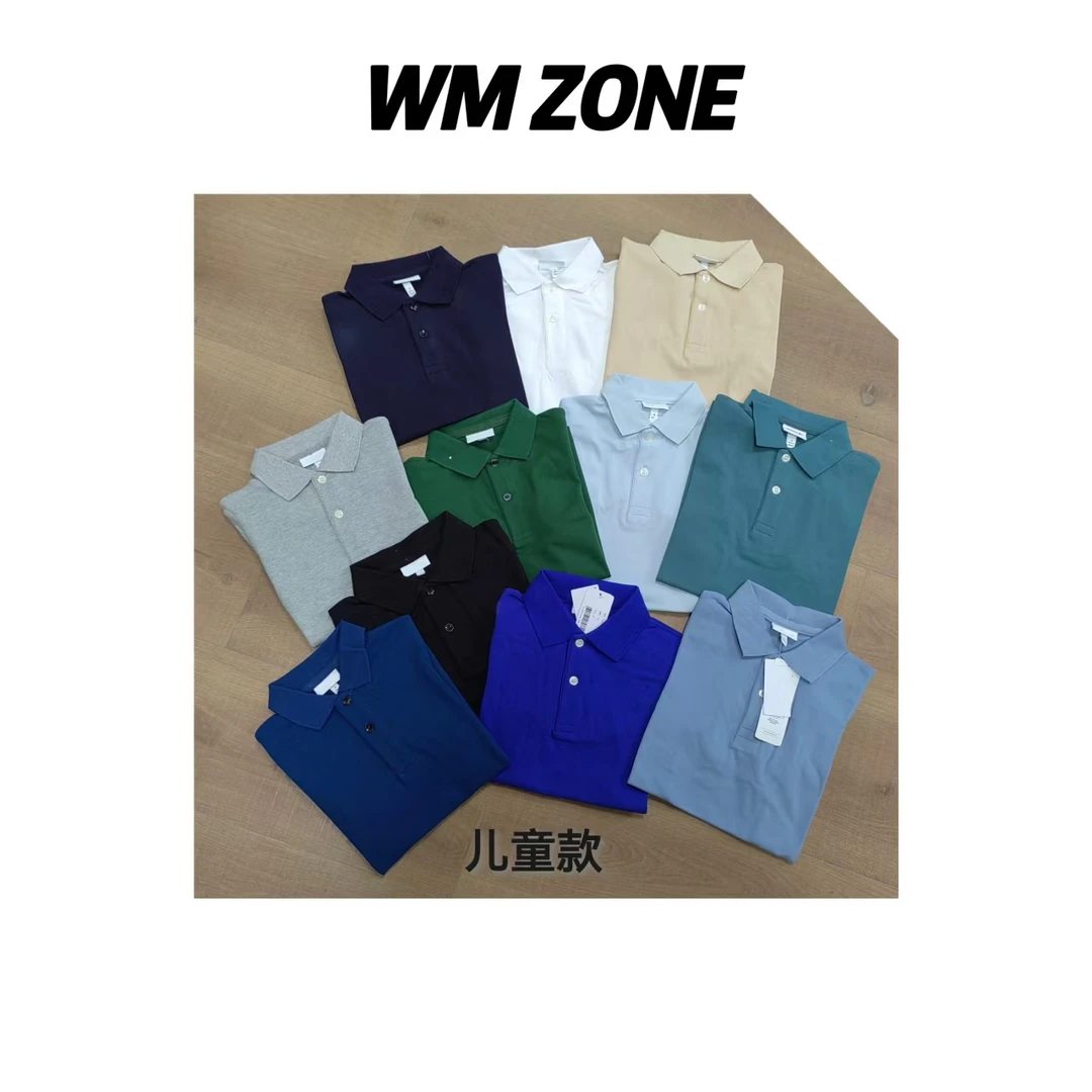 虎儿 3-2-3149 2909 儿童款刺绣翻领短袖POLO衫