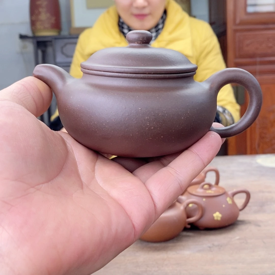 紫砂茶壶仿古壶手工