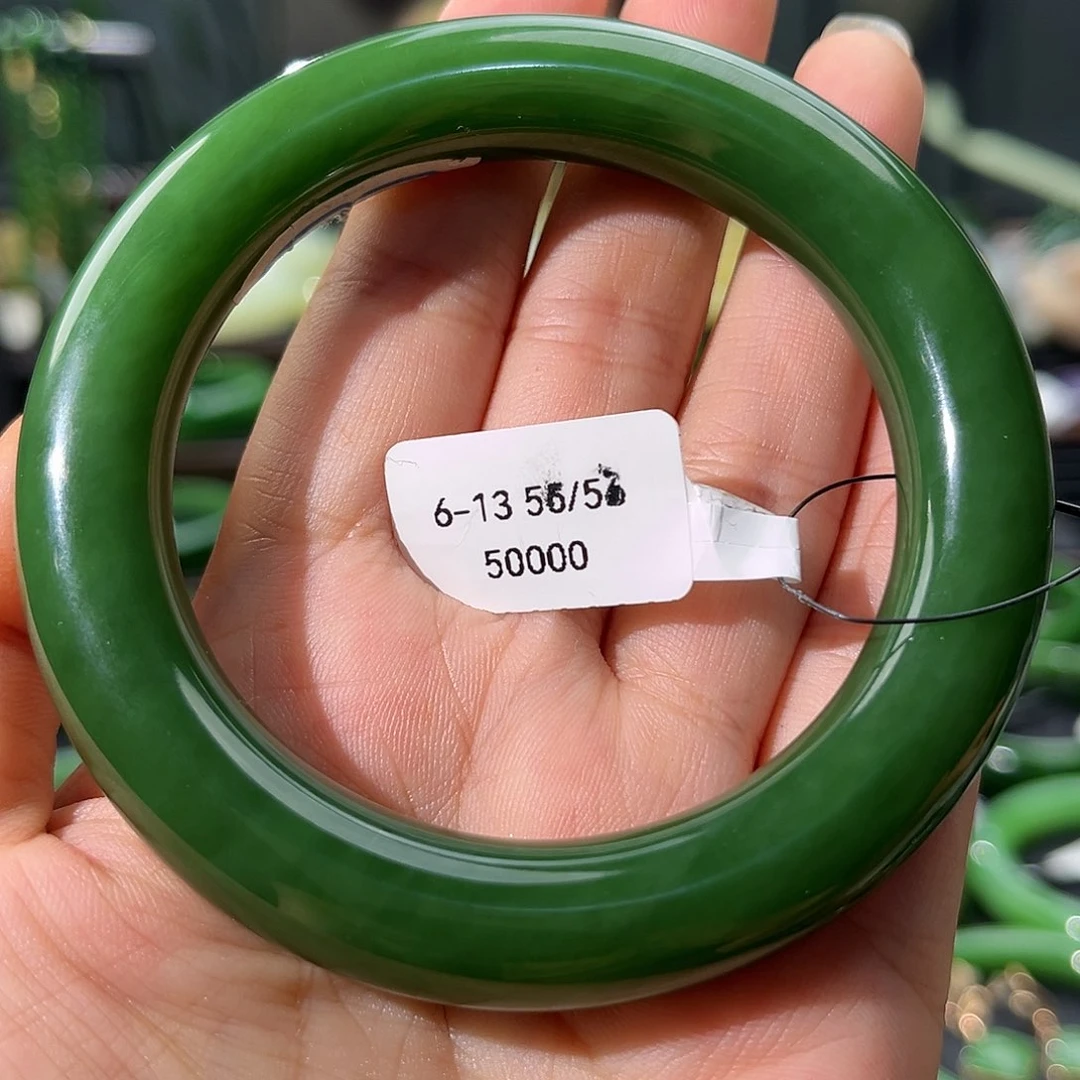 和田玉（碧玉）手镯未镶嵌