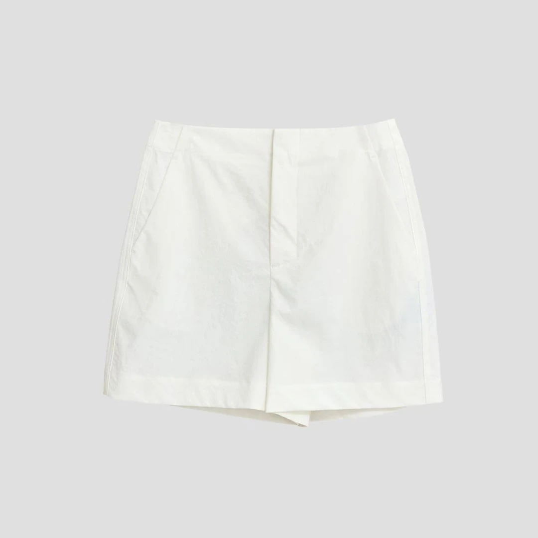 短裤-KZ-598Z高腰休闲直筒通勤风