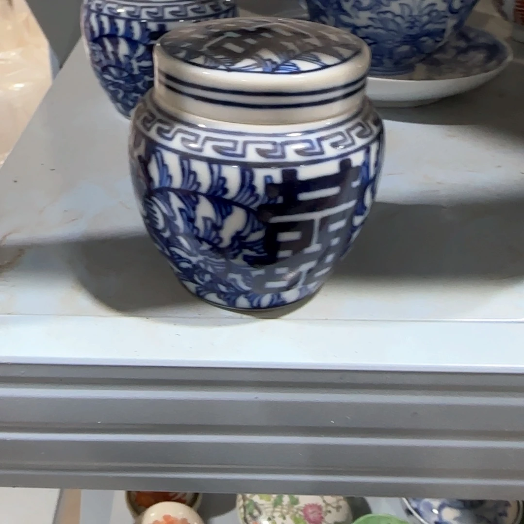 瓷片摆件手绘瓷器处理