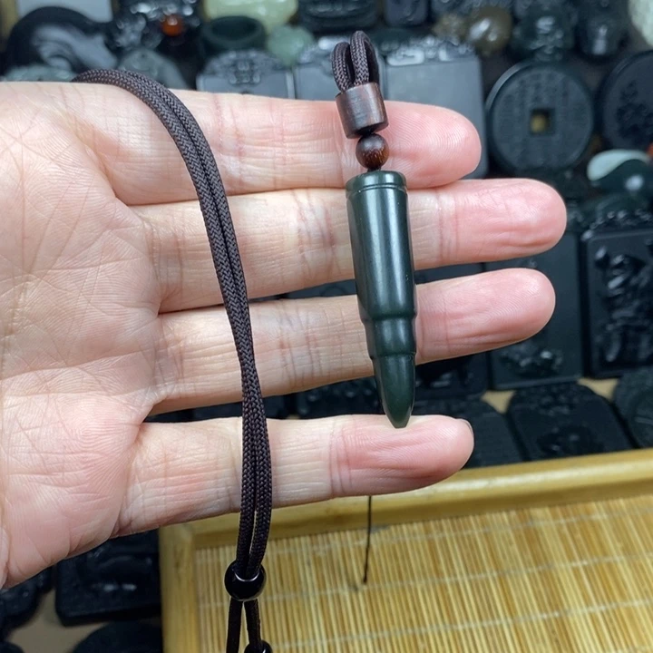 和田玉（青玉）未镶嵌颈饰