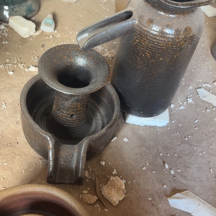 紫砂花盆口径13/27，12/17/18微瑕进水口1.5厘米