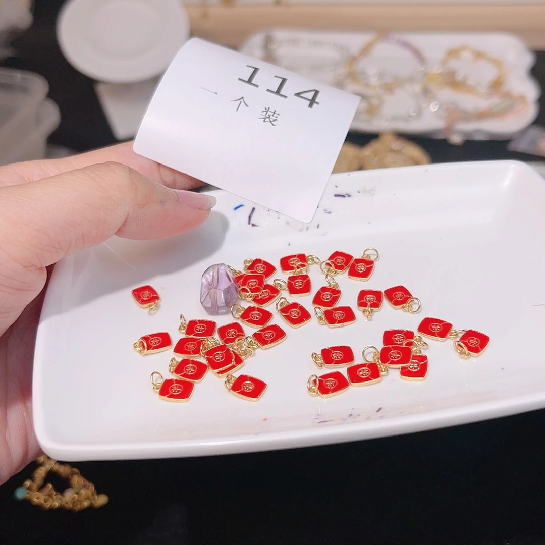 紫晶珠宝半成品银S925镀金镶嵌114