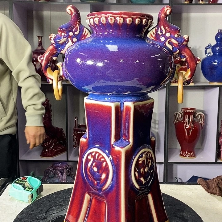 瓷片中国神垕精品钧瓷