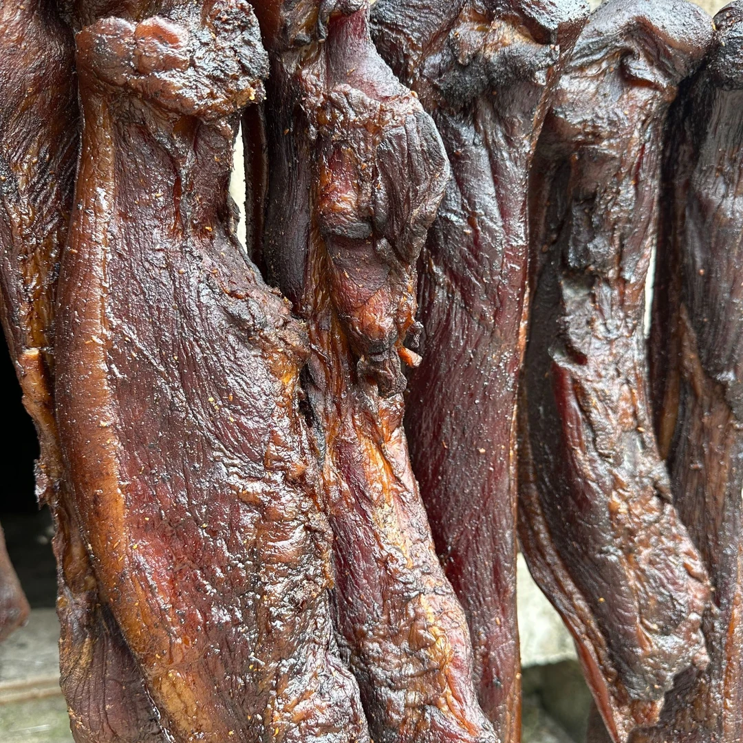 贵州特产烟熏农家老腊肉腊味干货柴火腌制老腊肉