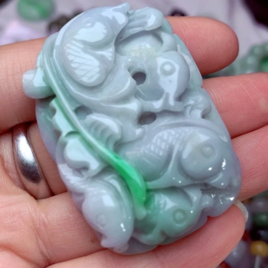 翡翠吊坠(不含链)未镶嵌