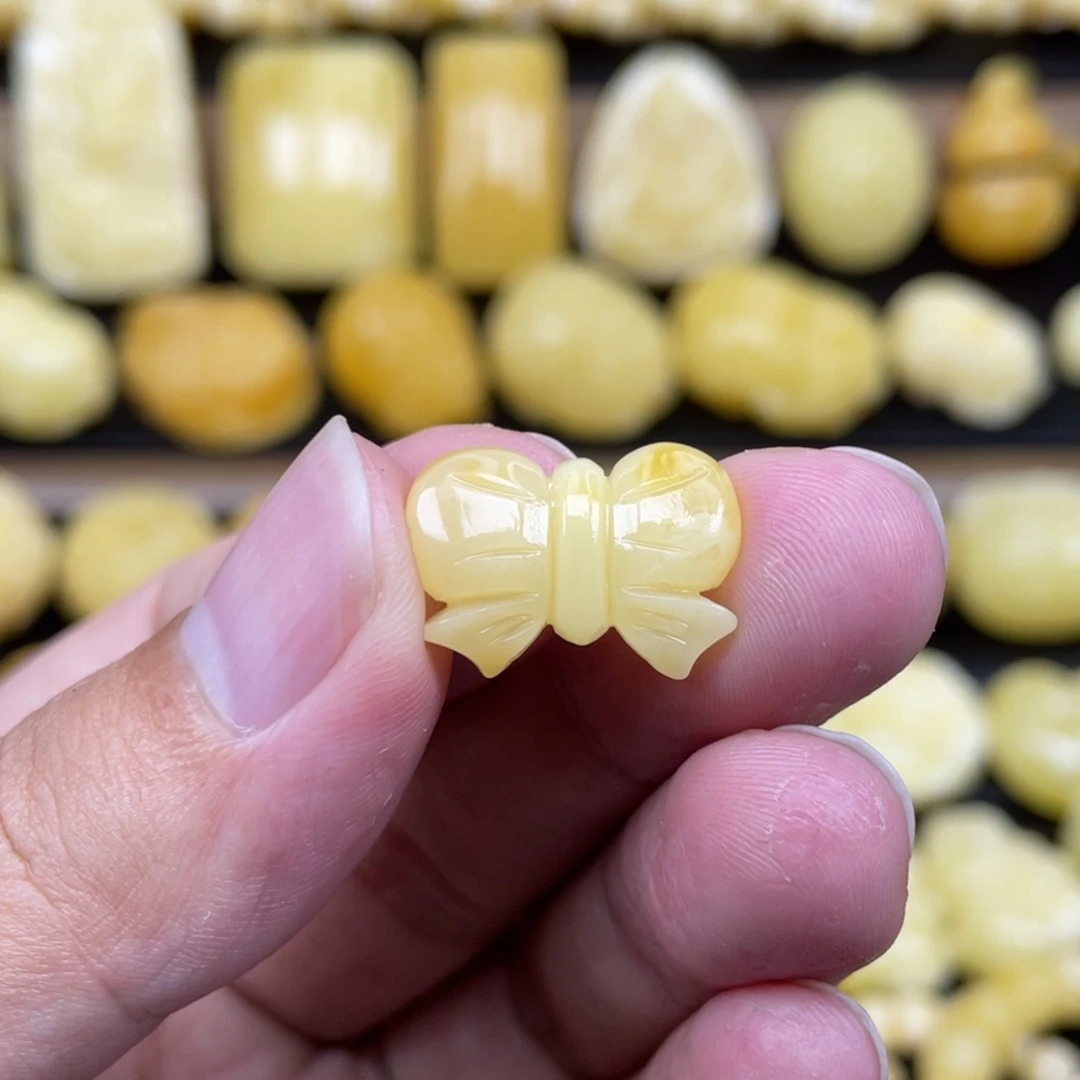 琥珀未镶嵌裸石琥珀蜜蜡