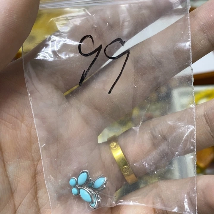 蜜蜡银S925镶嵌裸石多样性发货