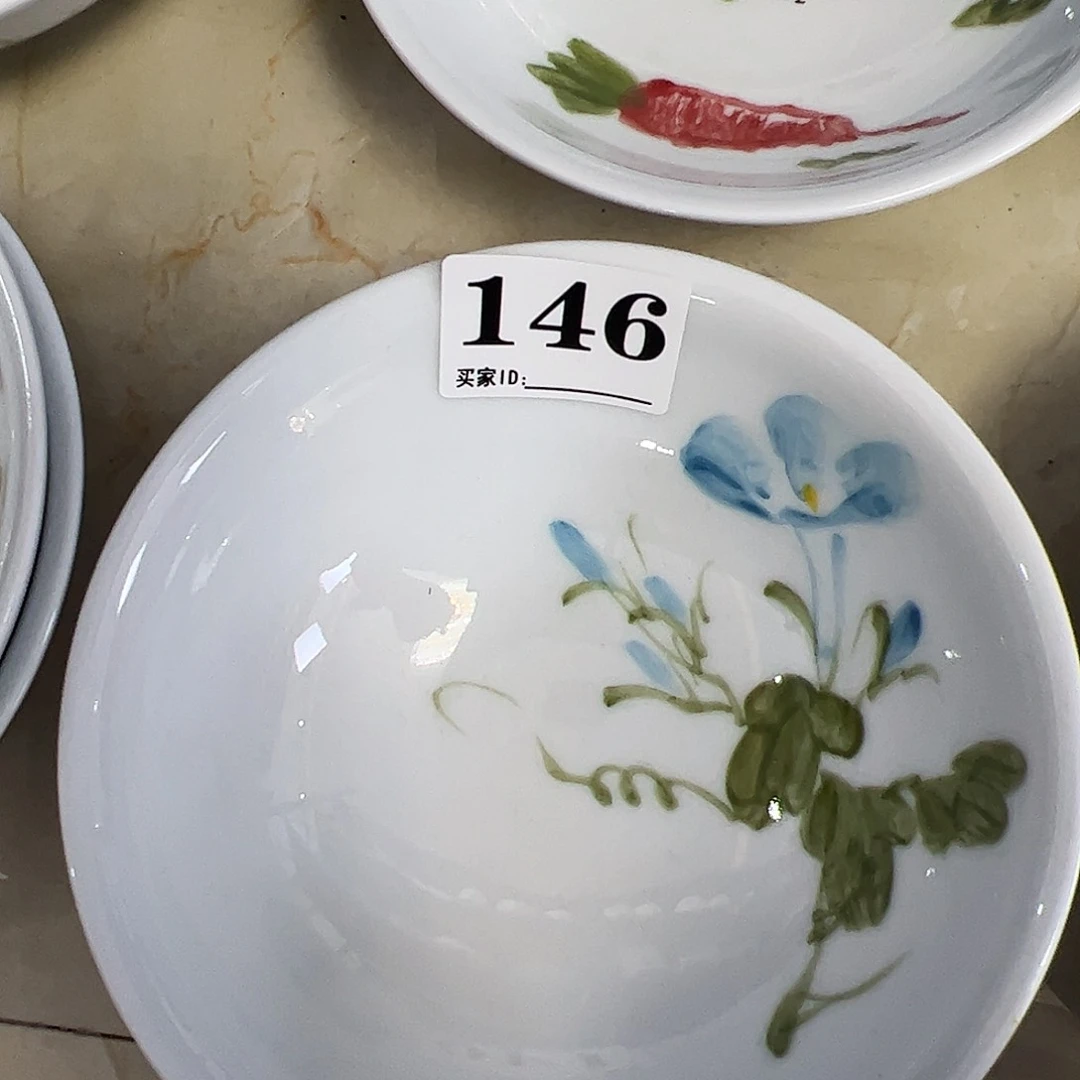 瓷片景德镇陶瓷手工手绘制作