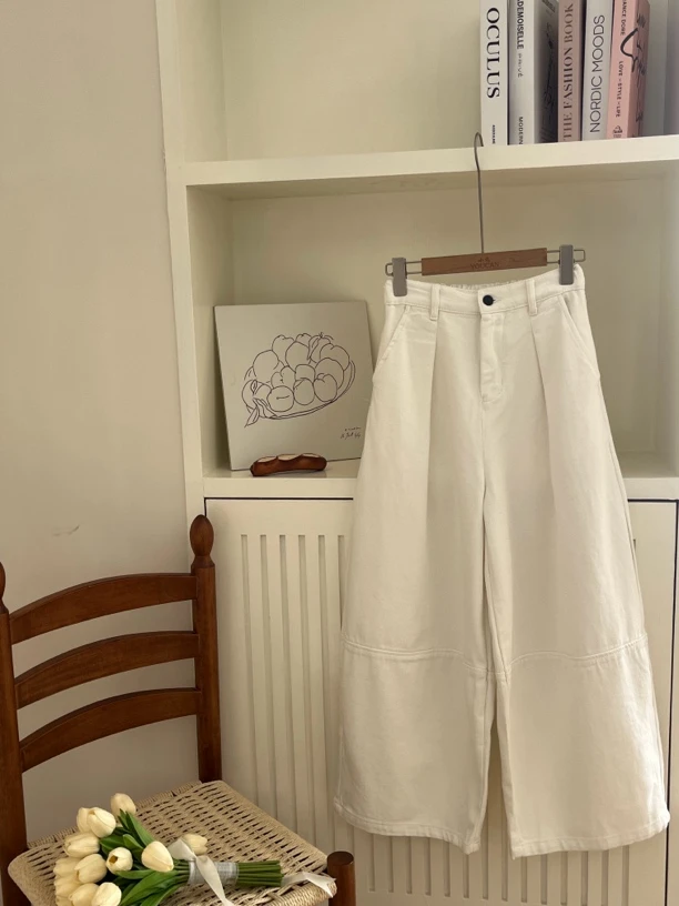 「大昕·灯笼裤」2025春季新款百搭牛仔裤